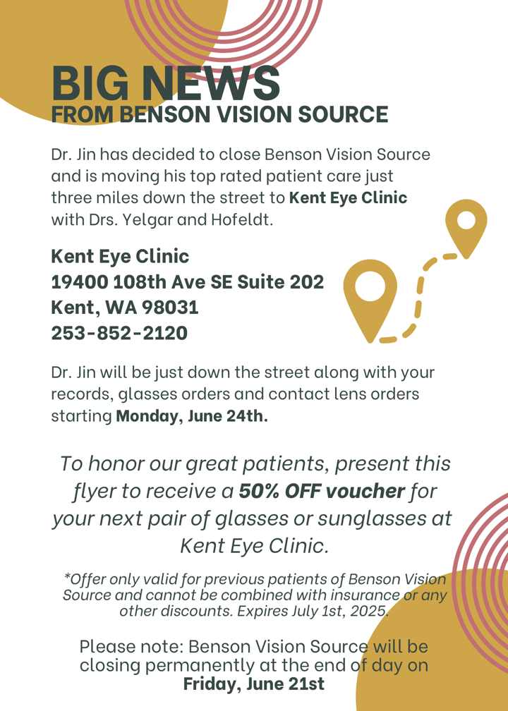 Previous Patients of Benson Vision Source